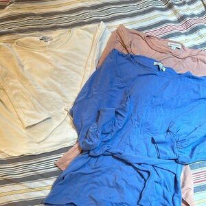 Lot of three amour vert one size tees